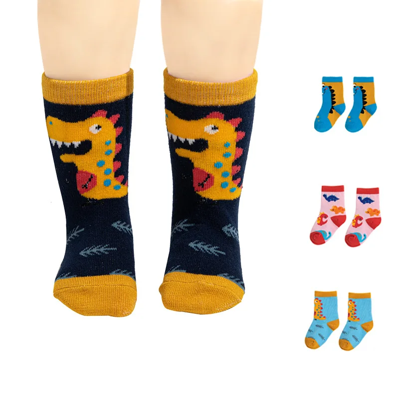 

children socks cartoon animal accessories baby socks dispensing non-slip baby socks newborn cotton socks