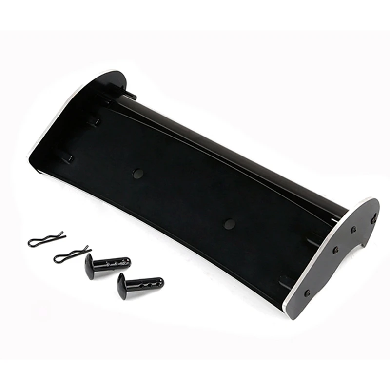 

2 Set RC Car Part: 1Pcs CNC Metal Wing & 1 Set Dust Jacket Set Contains Pull Starter Cover Air Filter Cover