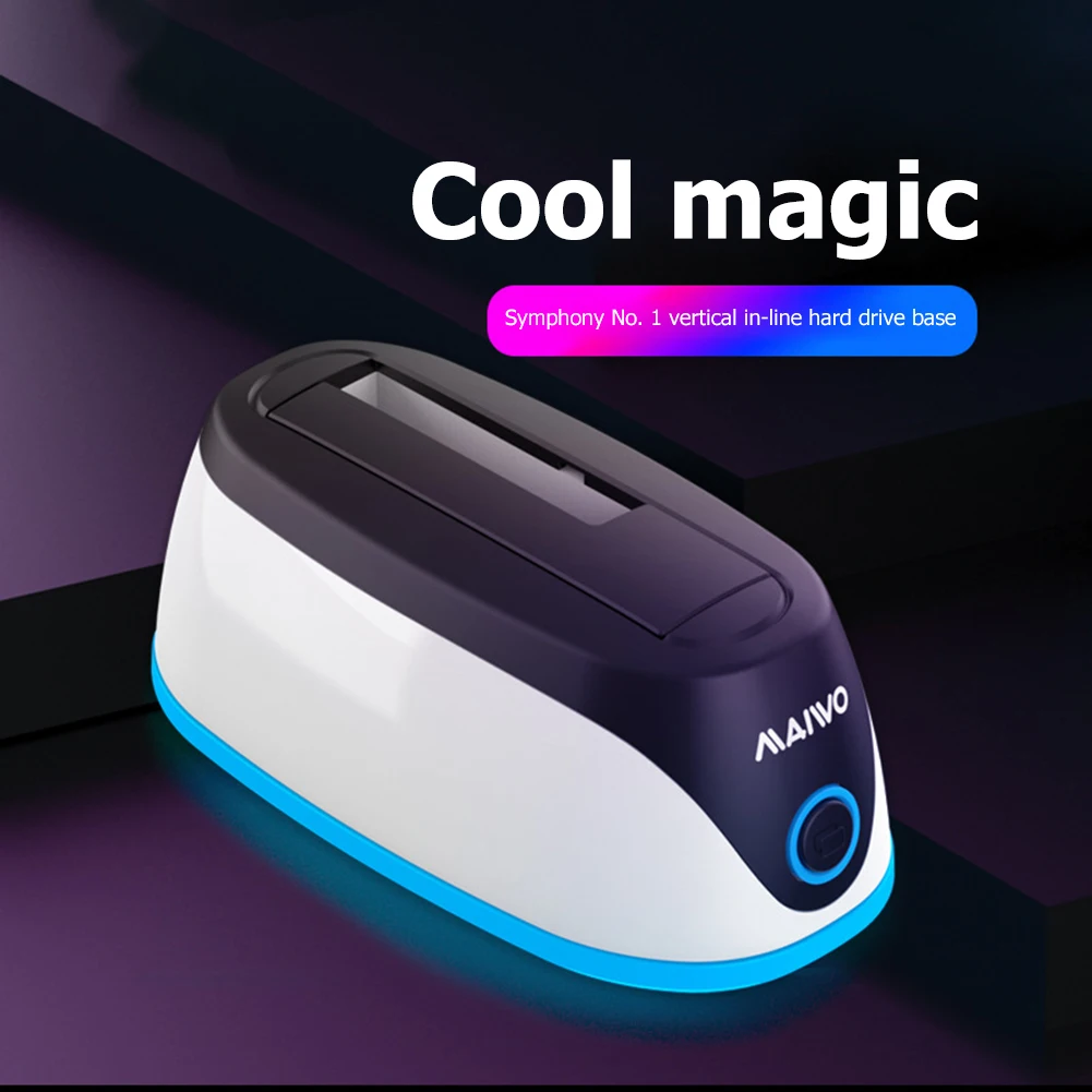 MAIWO K306A US/EU Plug USB 3.0 HDD SSD Station 2.5/3.5 inch 5Gbps Hard Disk Drive Docking Adapter Support 16TB for Windows/Mac