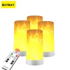 Ночсветильник с эффектом пламени, декоративная настольная лампа с USB-зарядкой, атмосферсветильник свет для ресторана, бара, спальни, гостиной