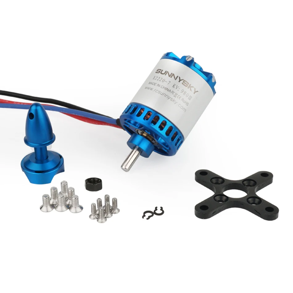 SUNNYSKY-motor de balanc&iacute;n largo/corto para modelos RC, X2216-III X2216 2216 880KV 950KV 1100KV 1250KV 1400KV 2600KV-0