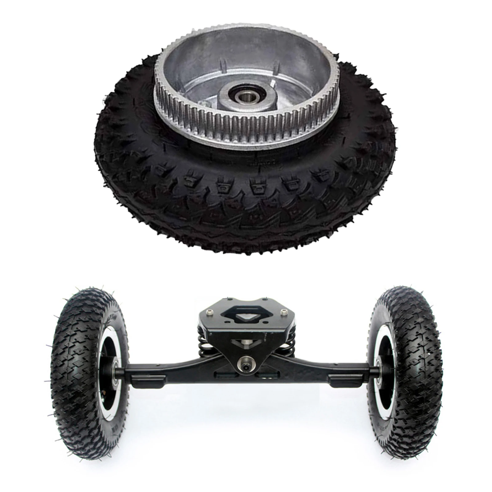 Electric Skateboard Parts Gear Motor Truck Wheel 200*50mm Longboard Tire | Skate Board & Accessories