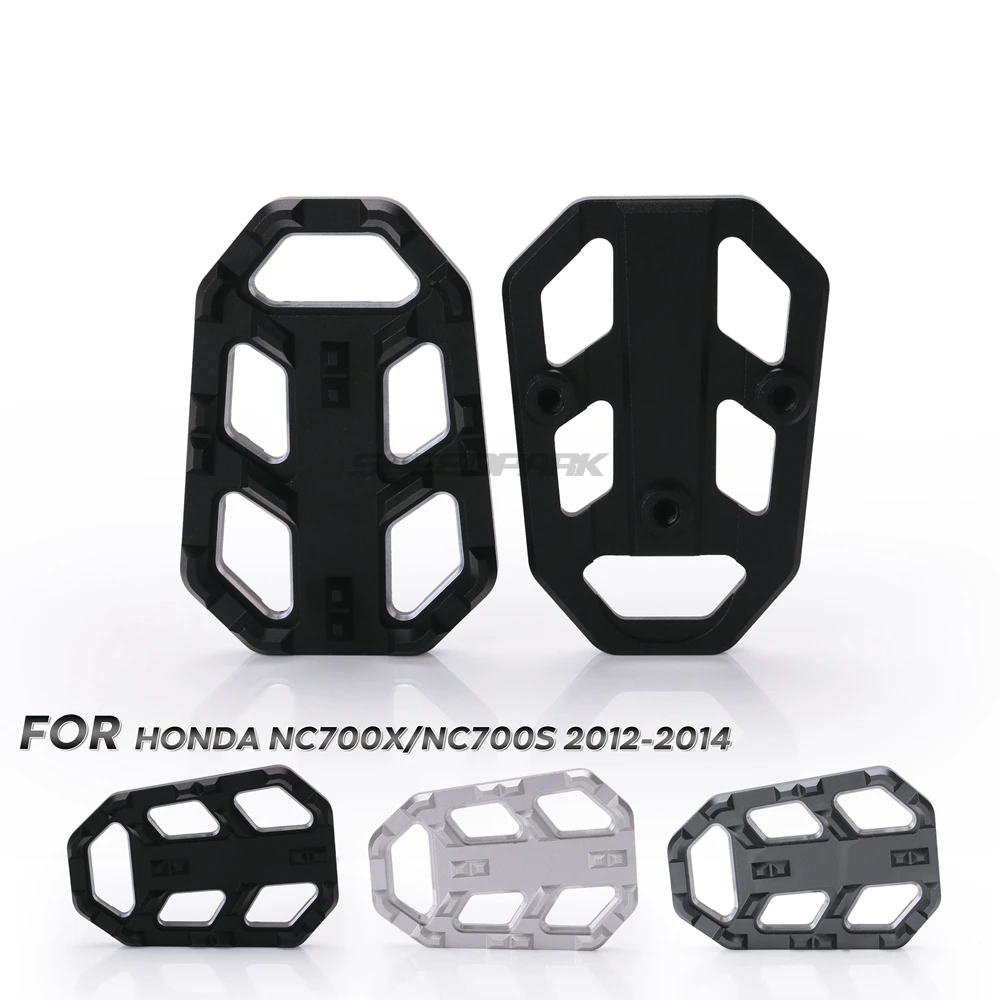 Мотоцикл подножки CNC Алюминиевый подножки для педалей для Honda NC750X NC750S-& NC700X NC700S 2012-& CB500X