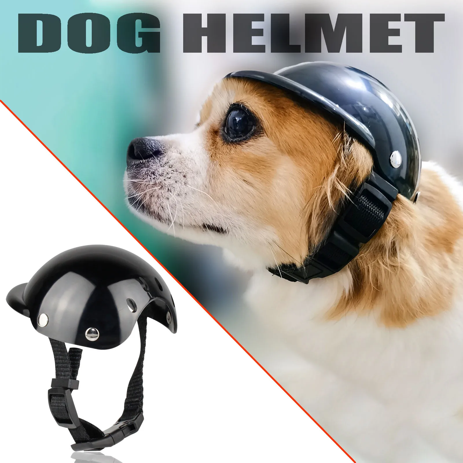 Pet защитный костюм мотоцикл собачий шлем с солнцезащитными очками крутая модная