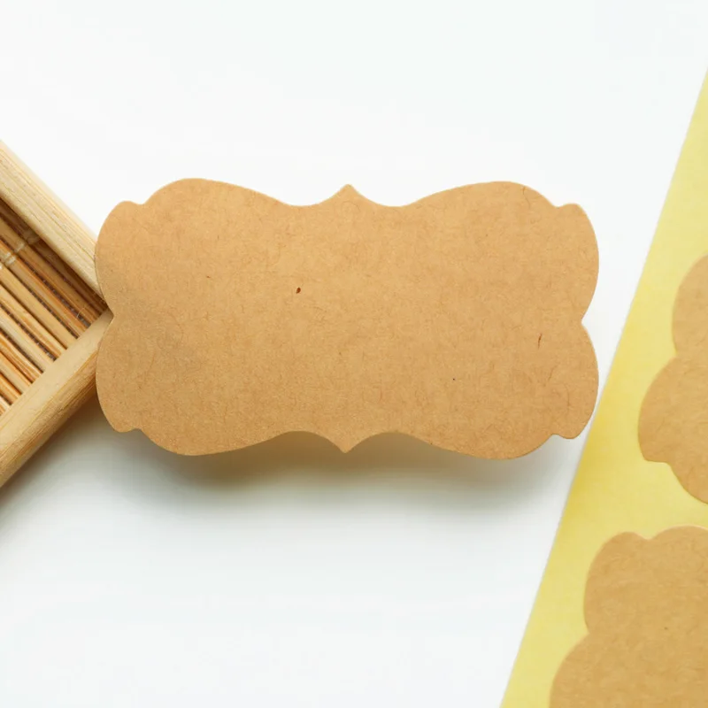 80 шт. наклейки-Уплотнители большого размера из крафт-бумаги | Дом и сад