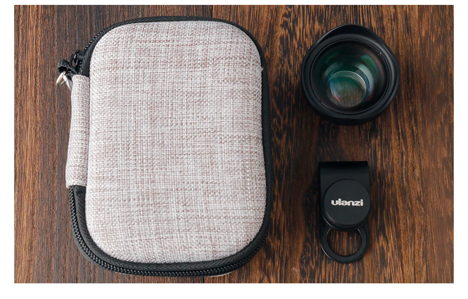 Анаморфный объектив ULANZI Универсальный широкоугольный с фильтром CPL рыбий глаз