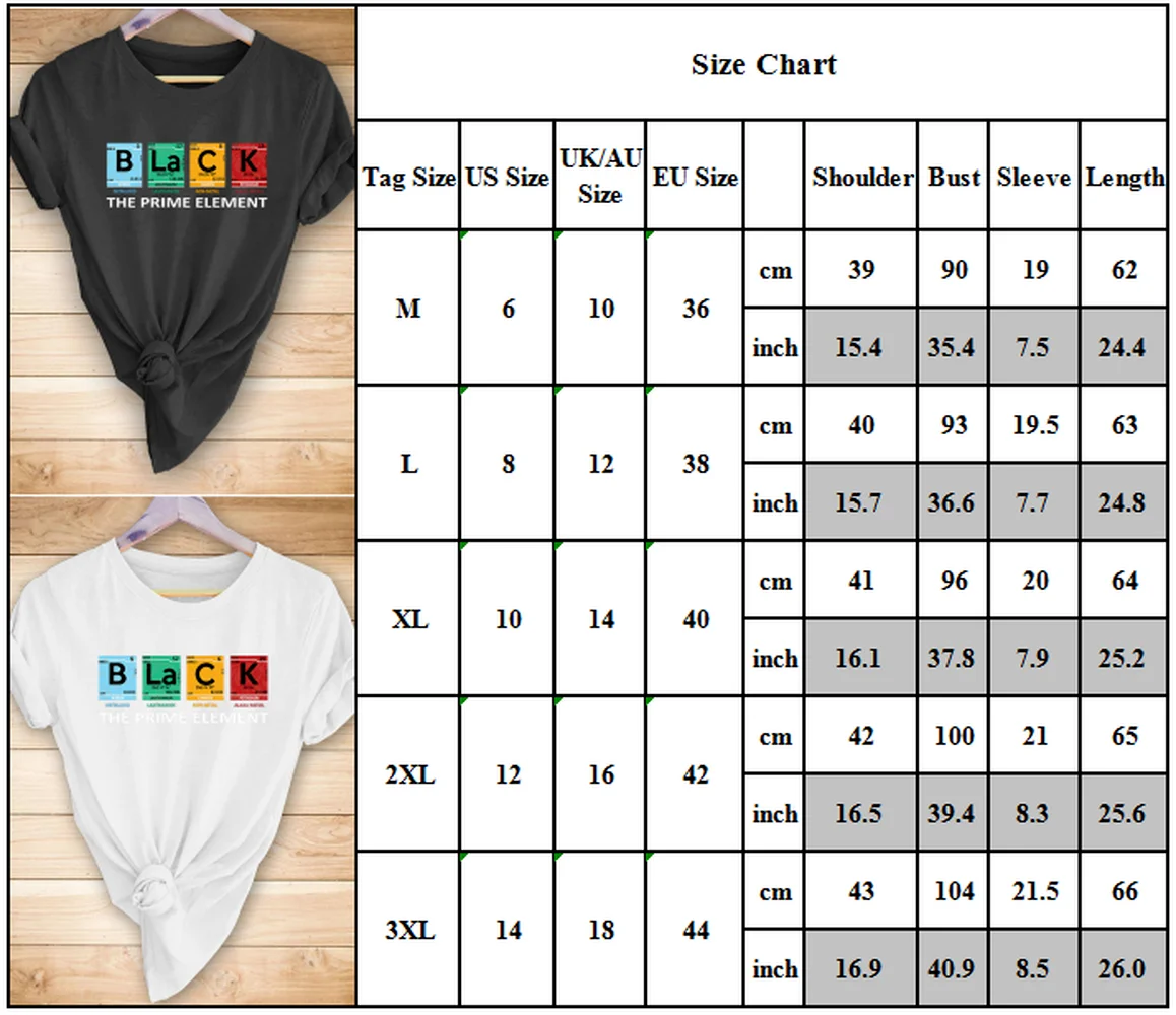 

Summer Womens Letter Printed Lady Short Sleeve Round Neck Casual Loose T-Shirt