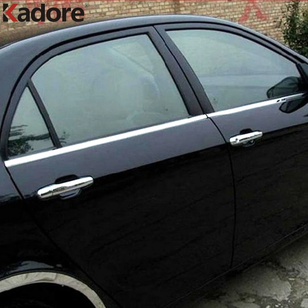 Для Mitsubishi Lancer 2008 2009 2010 2011 2012 2013 2014 оконная рама из нержавеющей стали для
