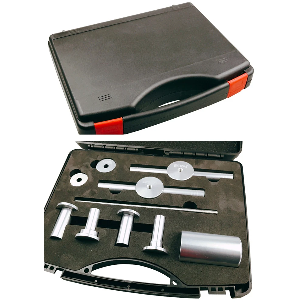 

Bicycle Freehub Tool Set Bike DT Bearing Hub Removal Disassembly Install Stainless Steel Screw Rod for Bikes Maintenance Kit