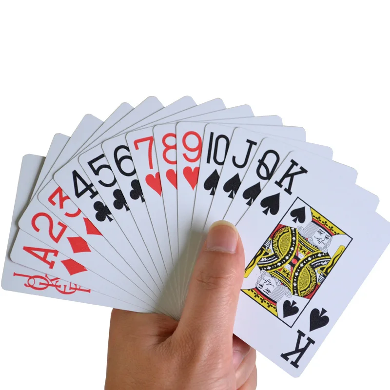 Texas Hold'em ПВХ пластиковые игральные карты Семейная Игра покер карты водонепроницаемые и скучные польские покер настольные игры
