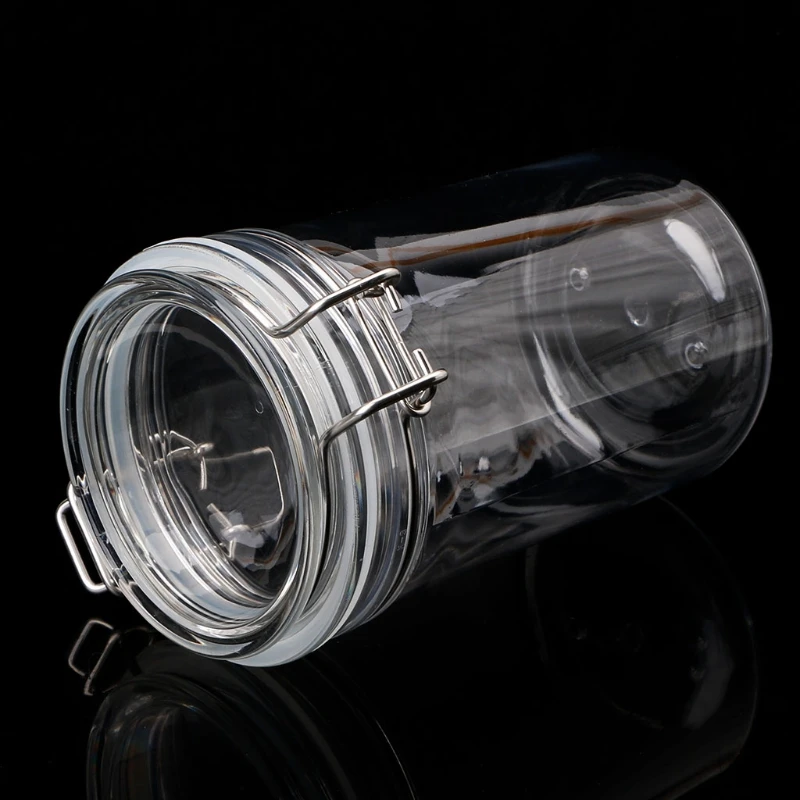 

Food Storage Milk Powder Box Clamp Lid Air Tight Sealed Locking Jar Kitchen P9YB