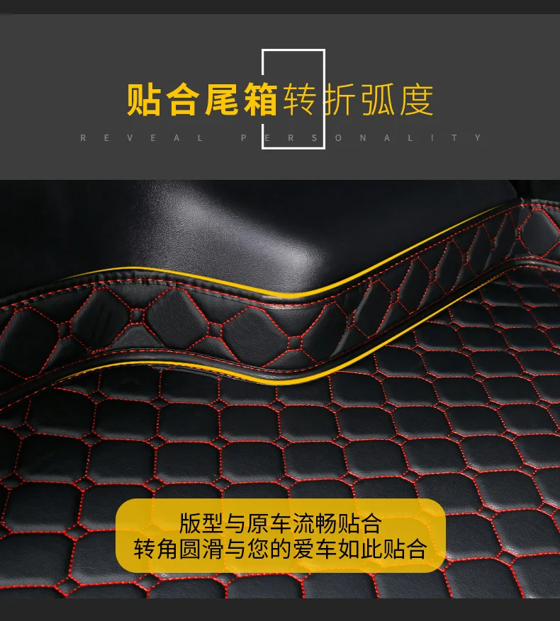 for Tesla Model 3/Model X/ModelS Car Trunk Mat Tray Floor Carpet Pad Leather all surrounded Cargo Liner |