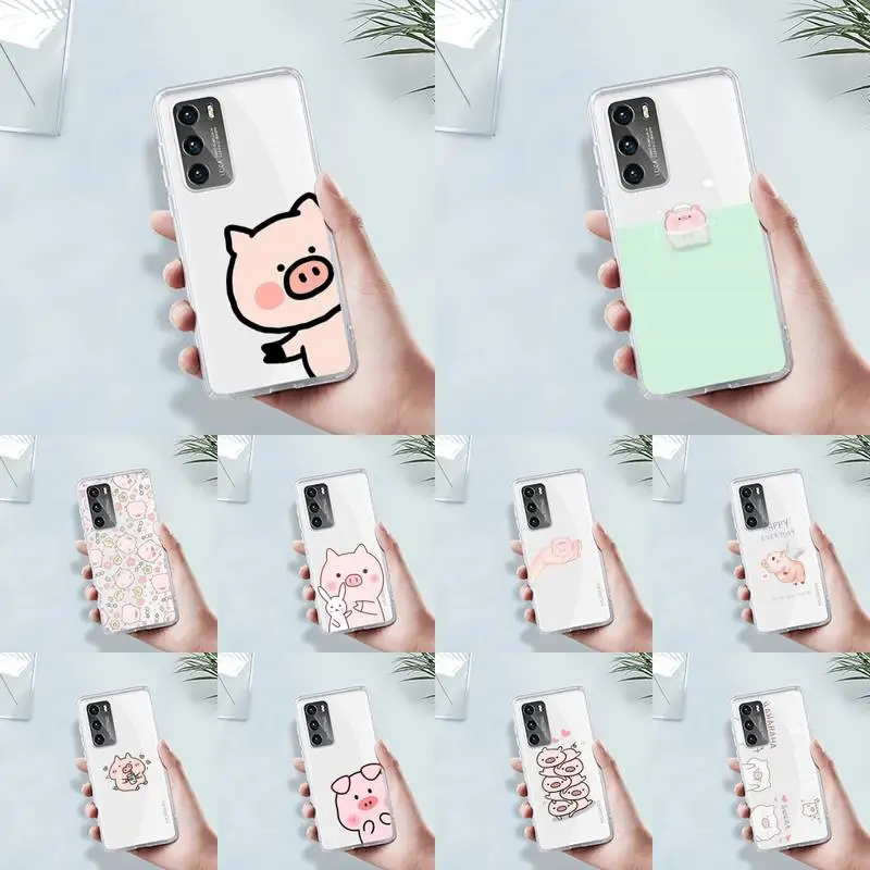 Прозрачный чехол для Huawei P20 30 40 mate 20 lite pro P smart honor 8a 8x 9x 10i | Мобильные телефоны и