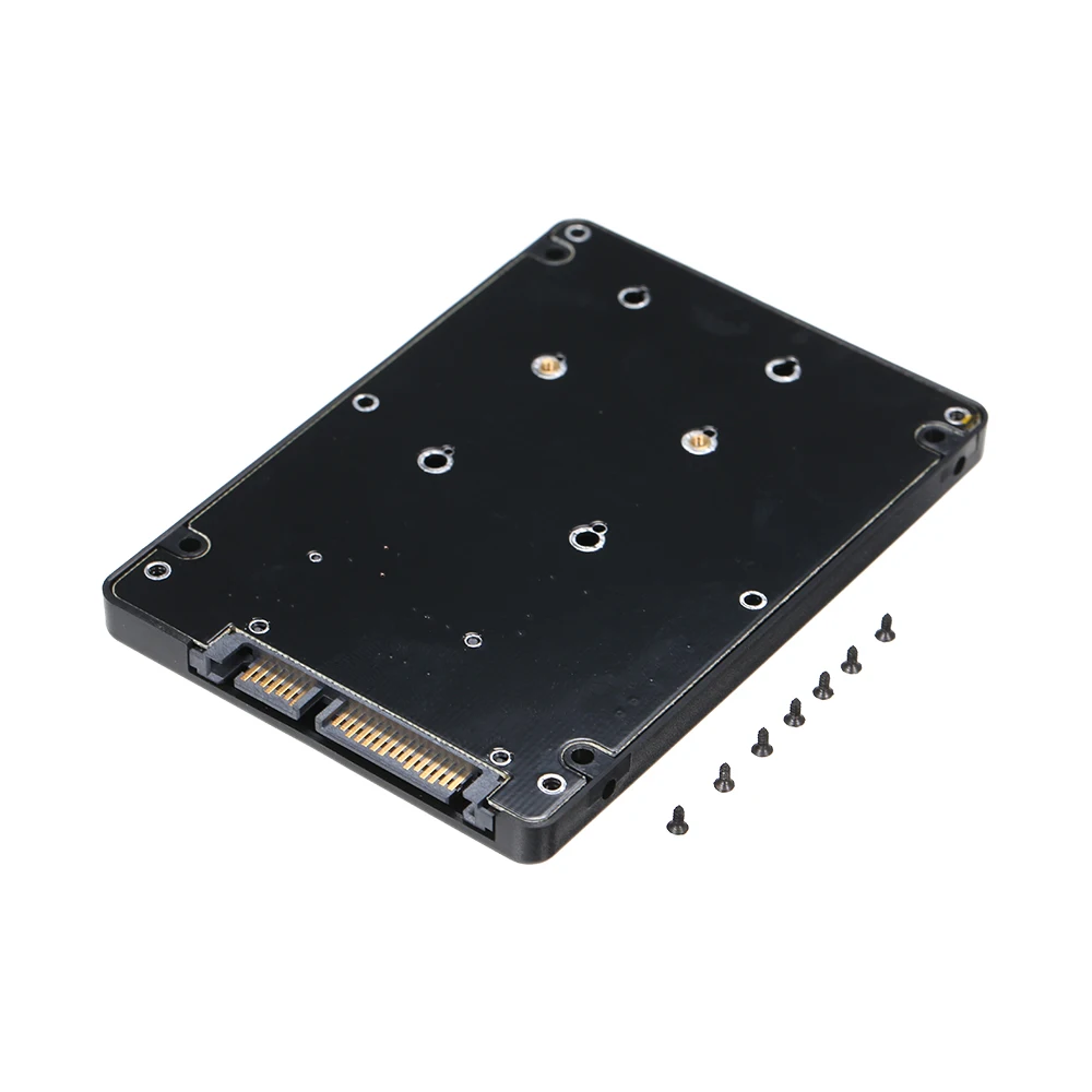 Корпус mSATA SATA SSD адаптер на 2 5 твердотельный Накопитель жесткий диск конвертер 3 0