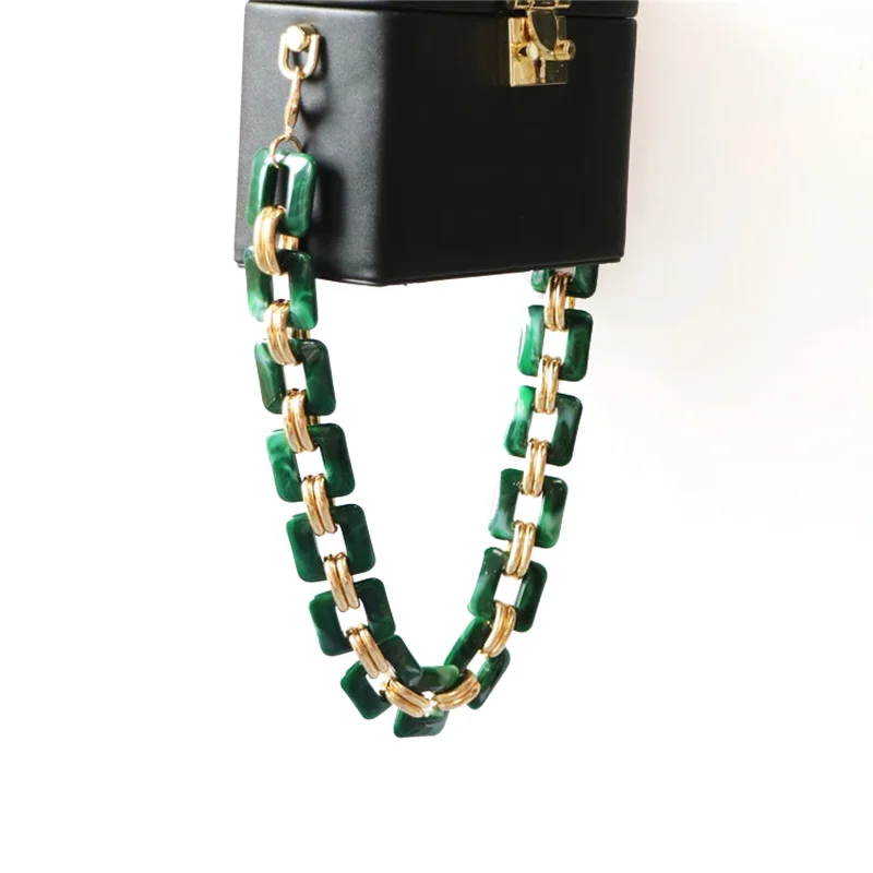 Роскошный дизайнерский ремень из акрилового сплава 50 см Высококачественная