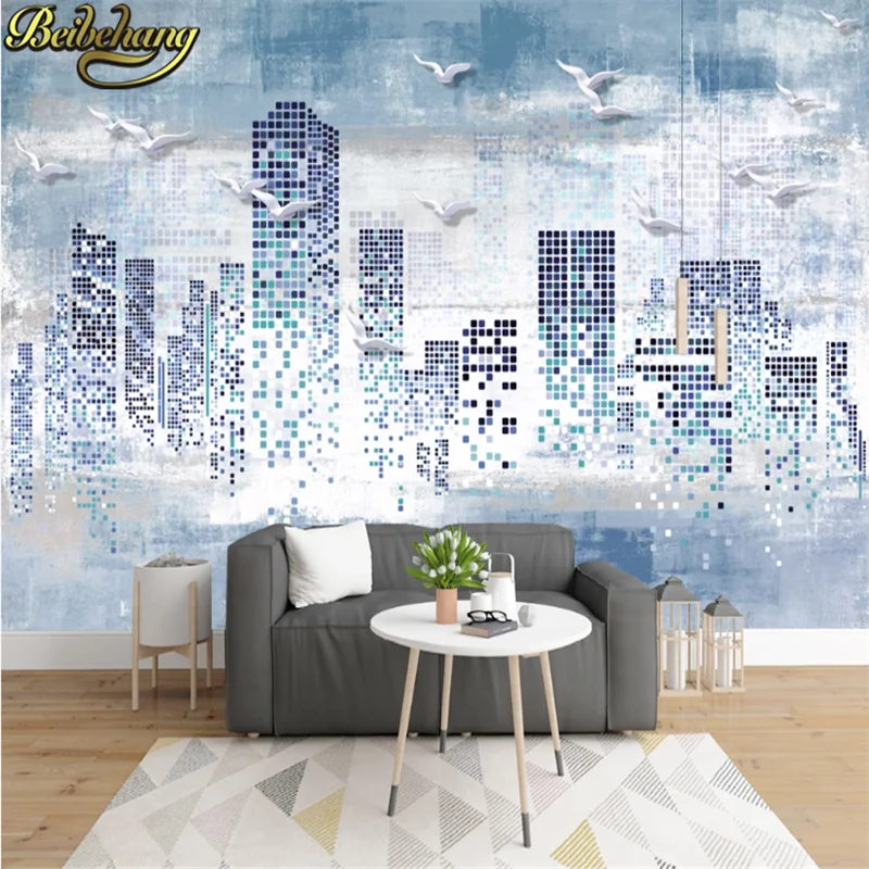 Фотообои из Нью Йорка 3D обои для гостиной спальни|backdrop wallpaper|fashion wallpaperwallpaper fashion |