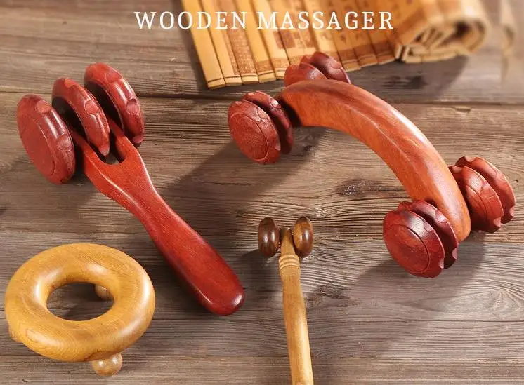 Натуральное сандаловое дерево тонкое лицо артефакт для массажа глаз