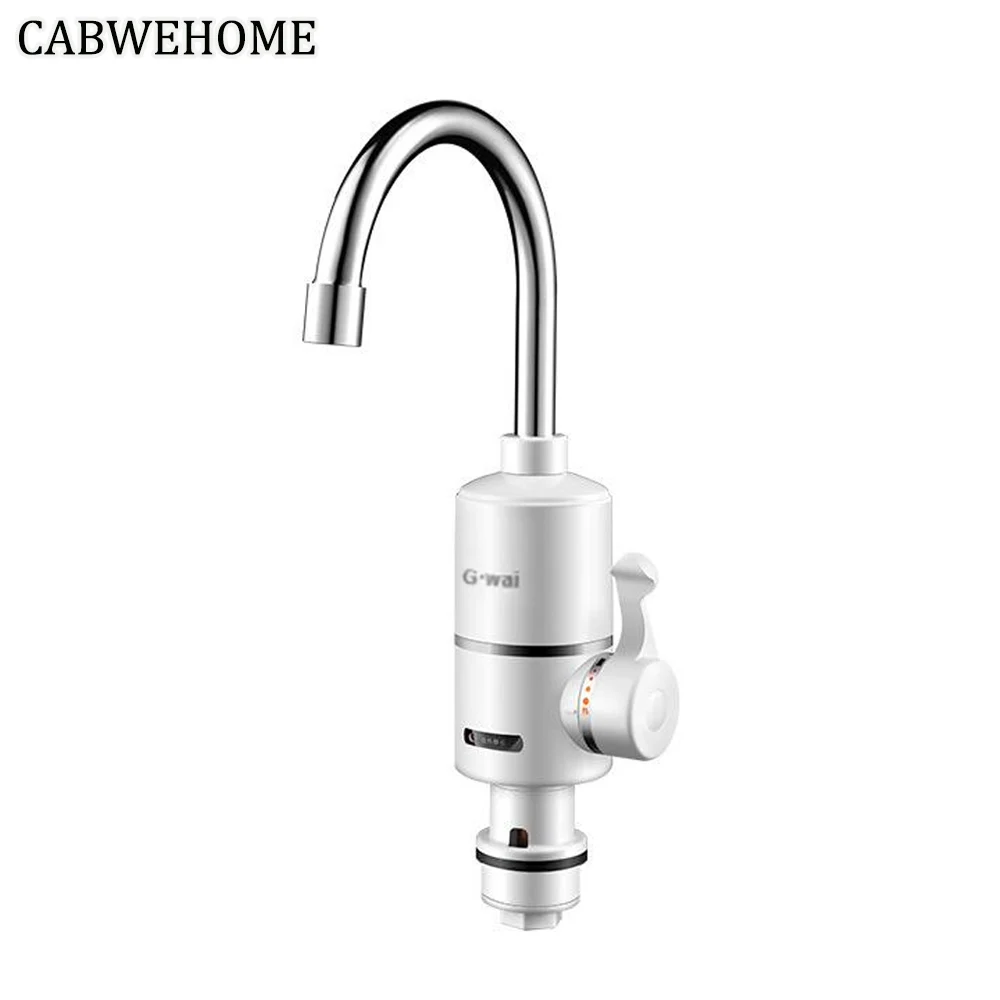 CABWEHOME 3000 Вт мгновенный проточный Электрический нагреватель горячей воды кран