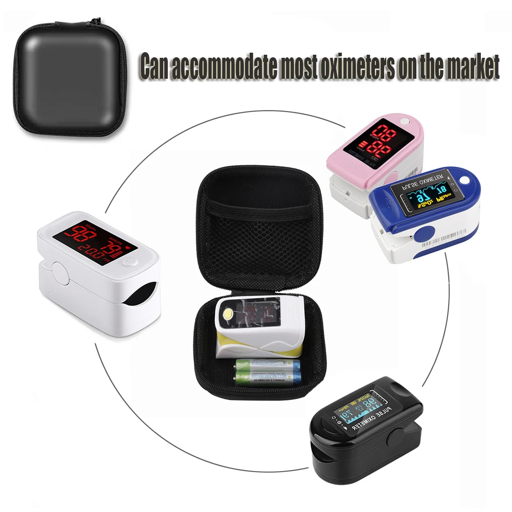 Портативная сумка для хранения оксиметра противоударный чехол переноски