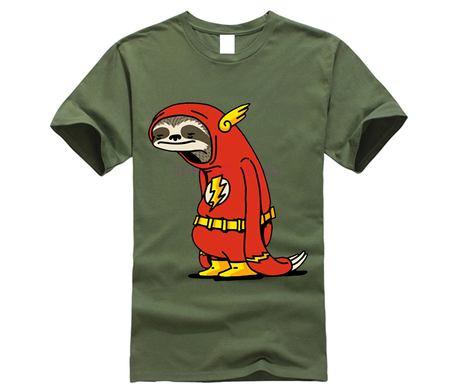 Забавные футболки с надписью The Flash Мужская нейтральная Футболка мужская красная