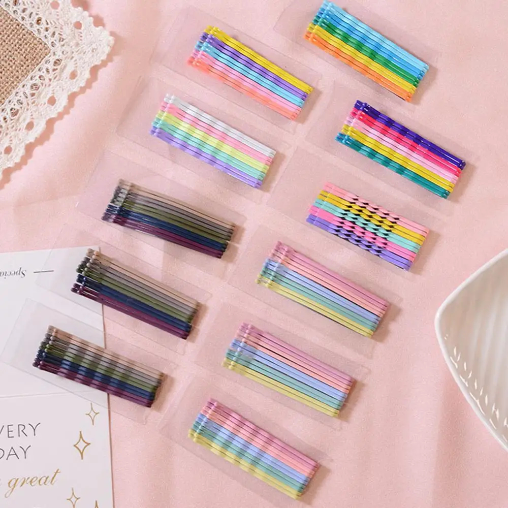 Заколки для волос 10 шт. аксессуары укладки Длинные головные уборы карамельные