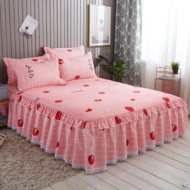 Полноразмерное утолщенное постельное белье с рисунком подстилка для девушек