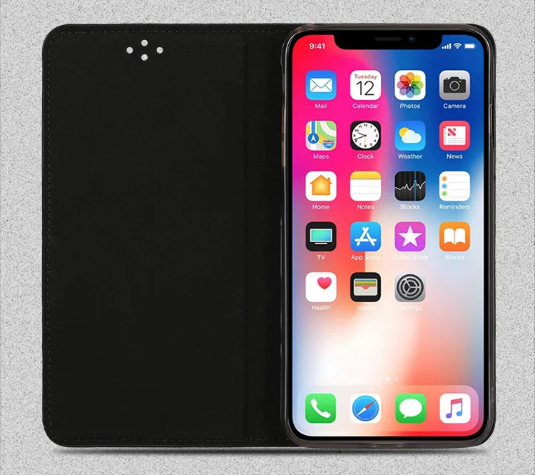 Магнитный чехол из натуральной кожи для мобильного телефона iphone X Xs 8 7 6 6S Plus Алмазная обратная крышка шаблона для iphone 11 pro max fundas