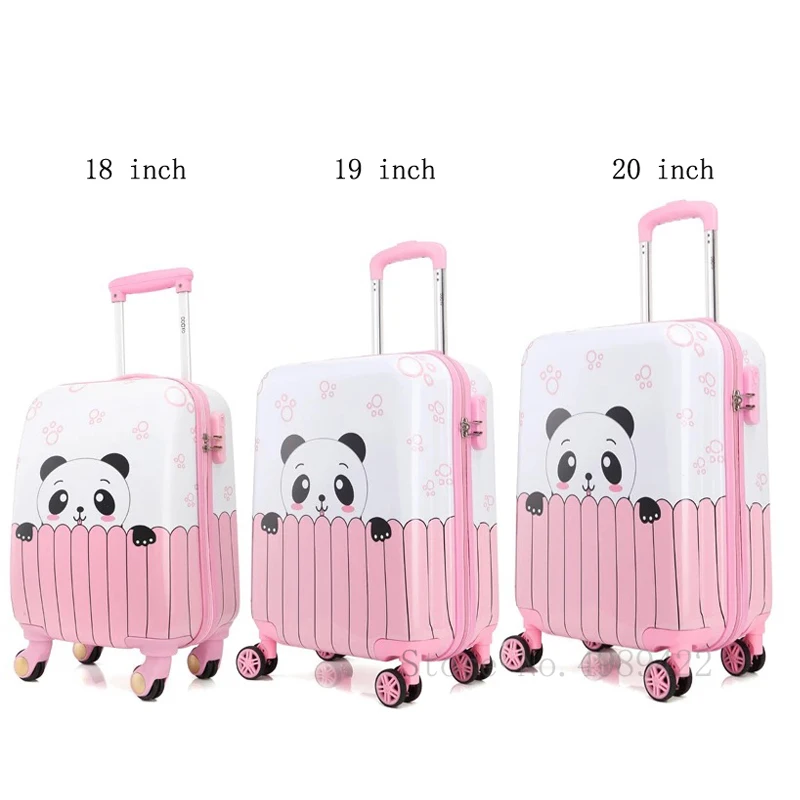 18''19/20 inch Kids suitcase travel rolling Luggage bag with wheels for boy girls gift trolley luggage carry on cabin suitcase