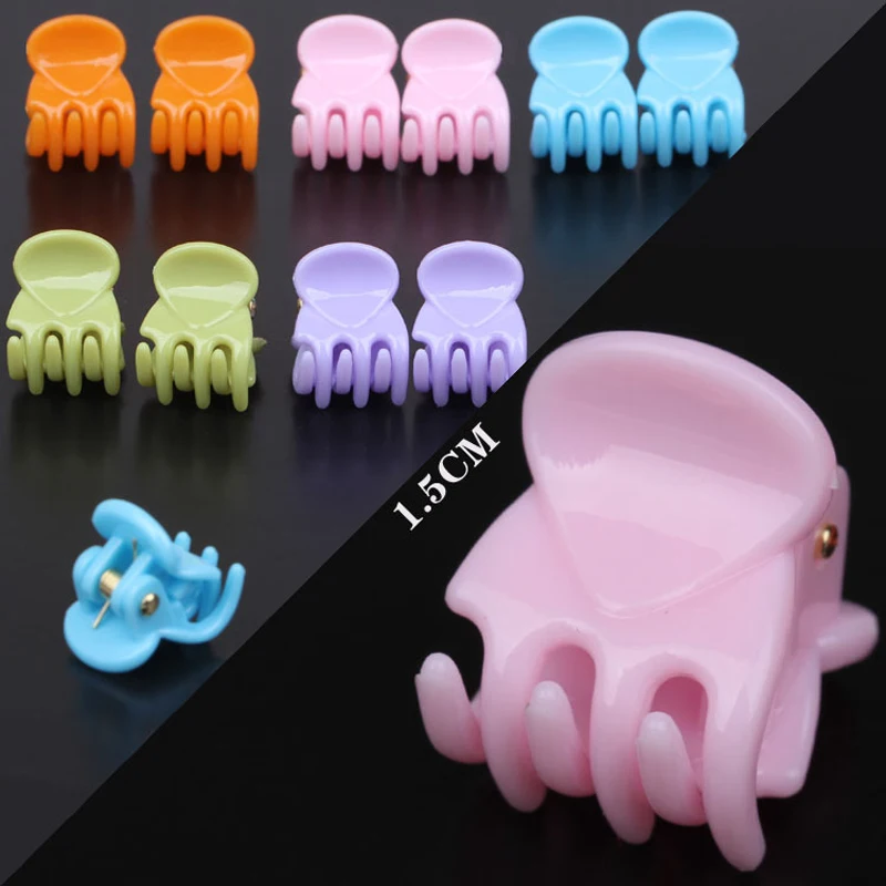 

12pcs Butterfly Hair Clip Hair Clamp Crab Claw Jaw Small Children Hairpins Women Girl Hair Accessories 39 Style Plastic Barrette