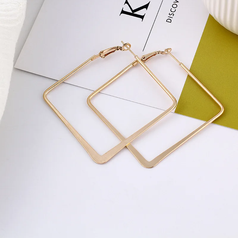 Серьги-кольца женские металлические 3 размера | Украшения и аксессуары