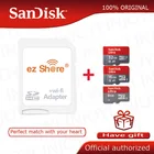 Беспроводной Wi-Fi адаптер ezshare + Sandisk Ultra, 8 ГБ, 16 ГБ, 32 ГБ, класс 10, беспроводная TF-карта, карта памяти Micro SD
