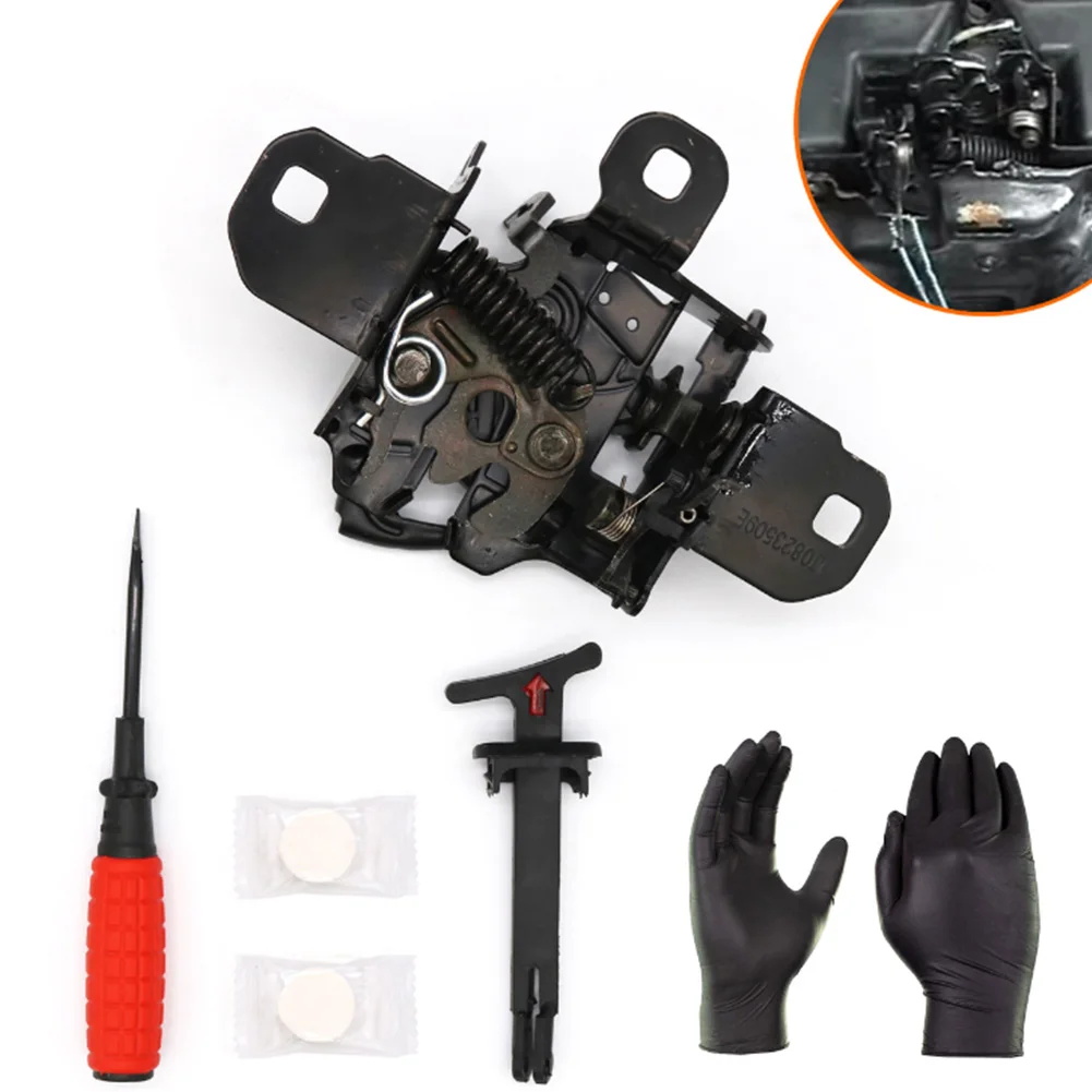 Handle Replacement Direct Fit Release Rod Hood Latch Lock Kit Cover Auto Durable Vehicle Car Bonnet Parts Pull For New Beetle |