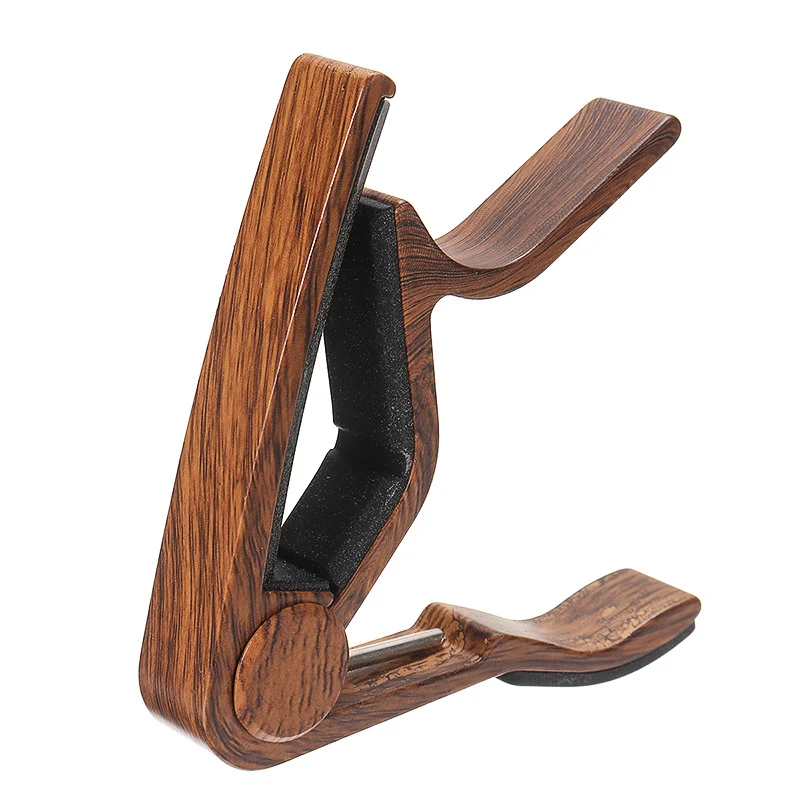 Деревянная Классическая акустическая электрогитара Capo быстросменный Зажим