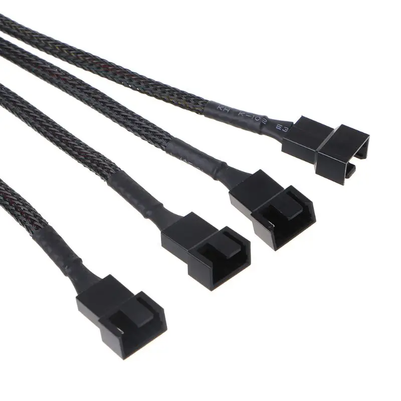 C7AB PWM 4pin вентилятор с длинными рукавами удлинитель сплиттер концентратор