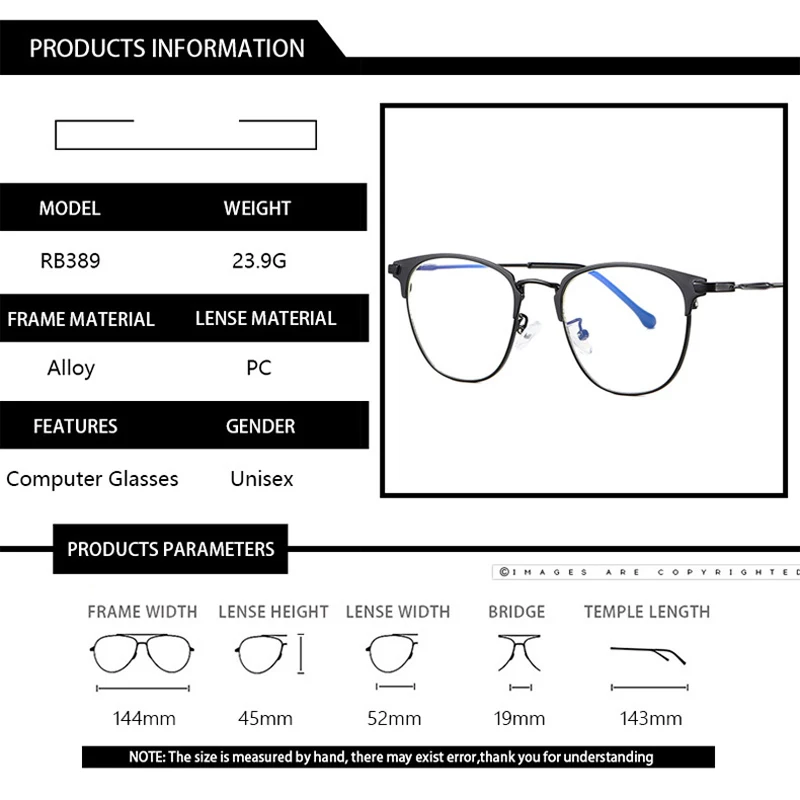Мужские компьютерные очки для чтения VCKA с защитой от сисветильник света