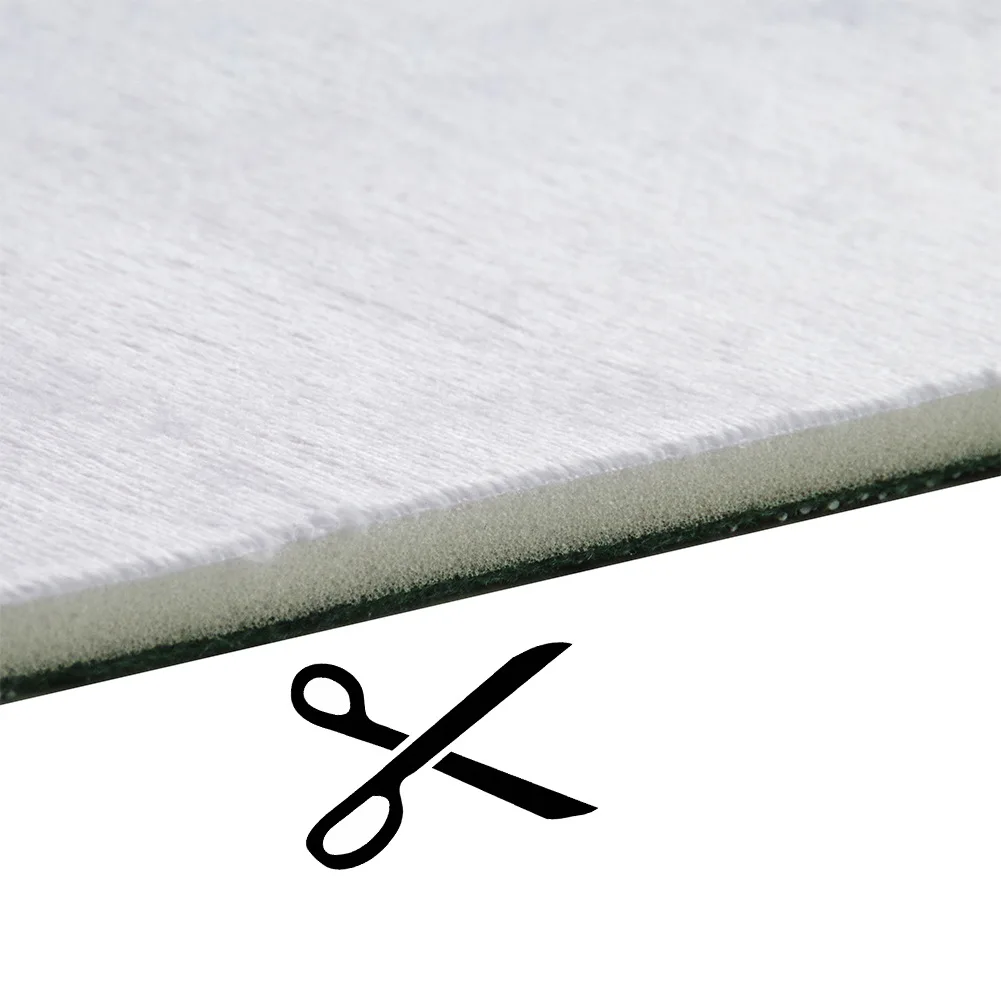 

Waterproof Flannel Bath Mat Anti-slip Mat and Shower Room Absorbent Foot Rug Toilet Carpet Home Decoration Toilet Seat Cushion