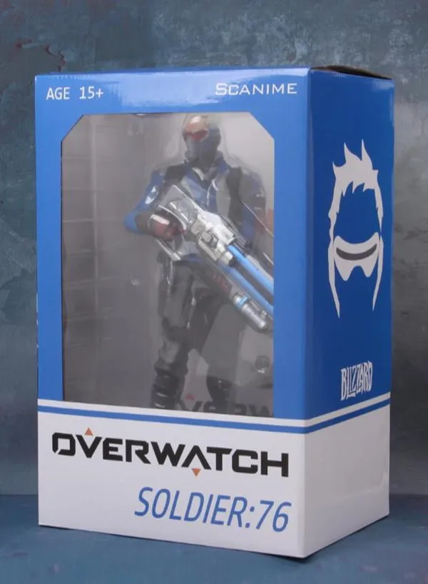 Overwatch OW Heros solter76 Chinese Ver. Экшн фигурки из ПВХ игрушки для фанатов|Игровые и