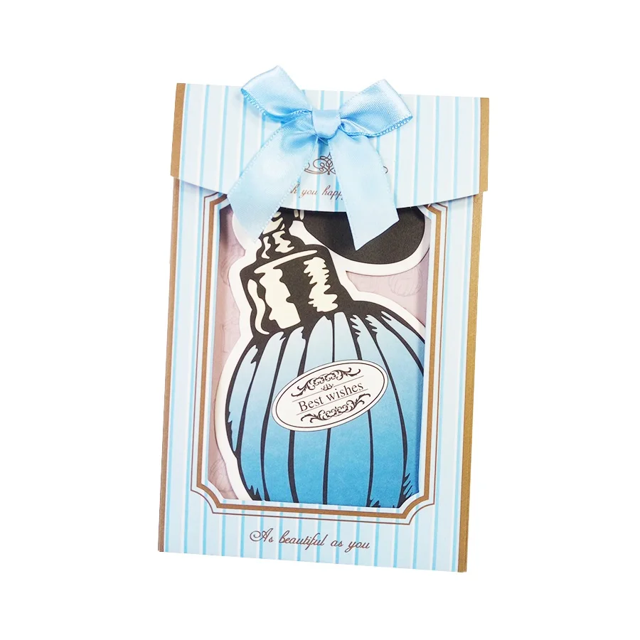 1 шт./лот романтическая парфюмерная бутылка открытка гетероморфизм