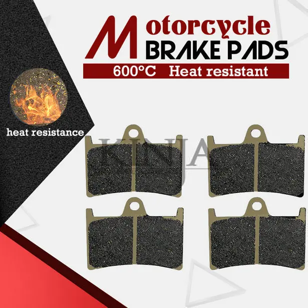 Передние тормозные колодки для мотоцикла Yamaha YZF1000R Thunderace 1996-2002 FZS600 Fazer 1998-2003 |