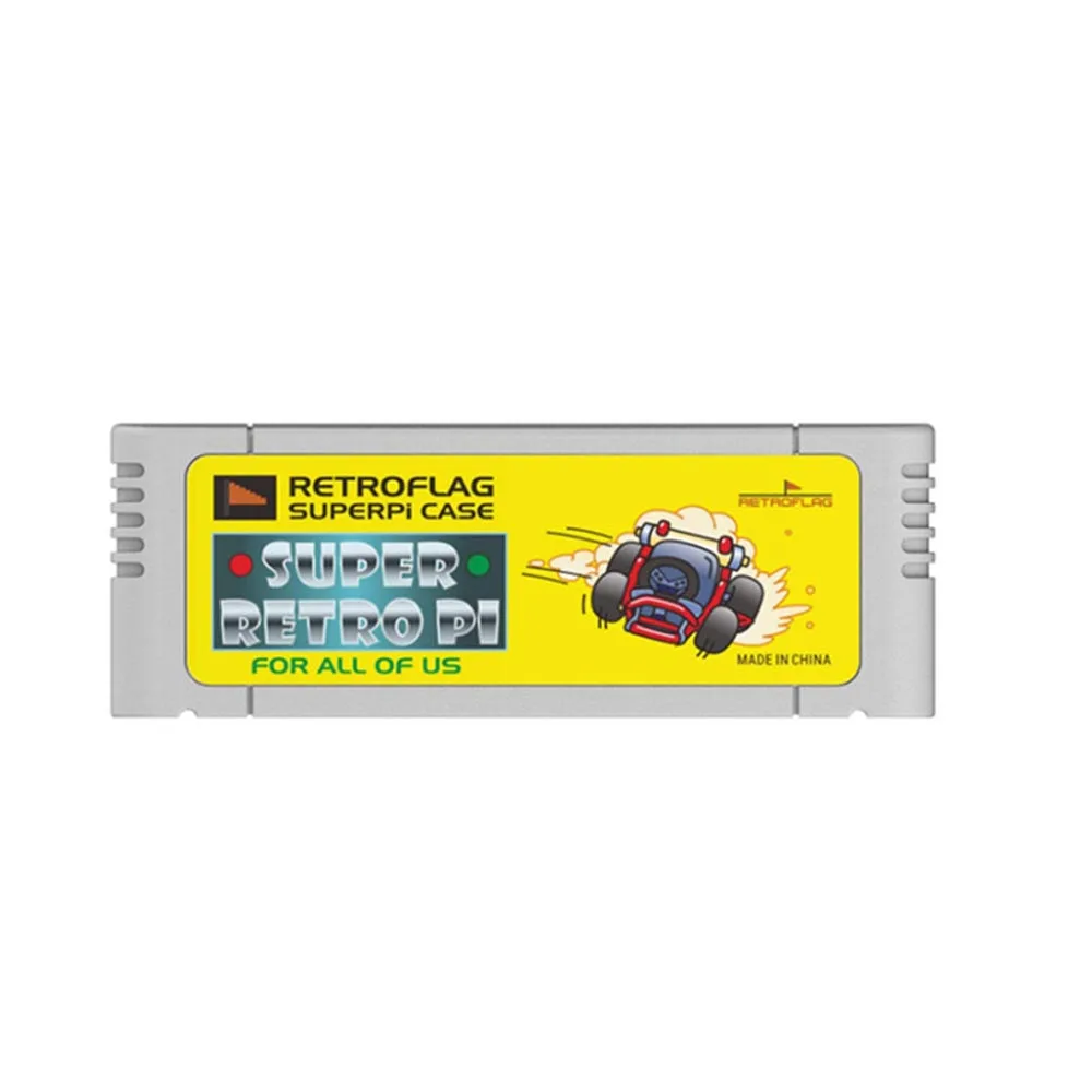 Чехол Retroflag SUPERPi J NESPi чехол с радиатором + Мощность 5 в 3A для Raspberry Pi 3B Plus (3B +)/3B