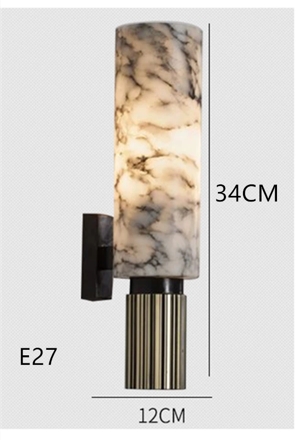 Мраморный Настенный светильник Spaine marble настенный E27 хорошее качество мраморный