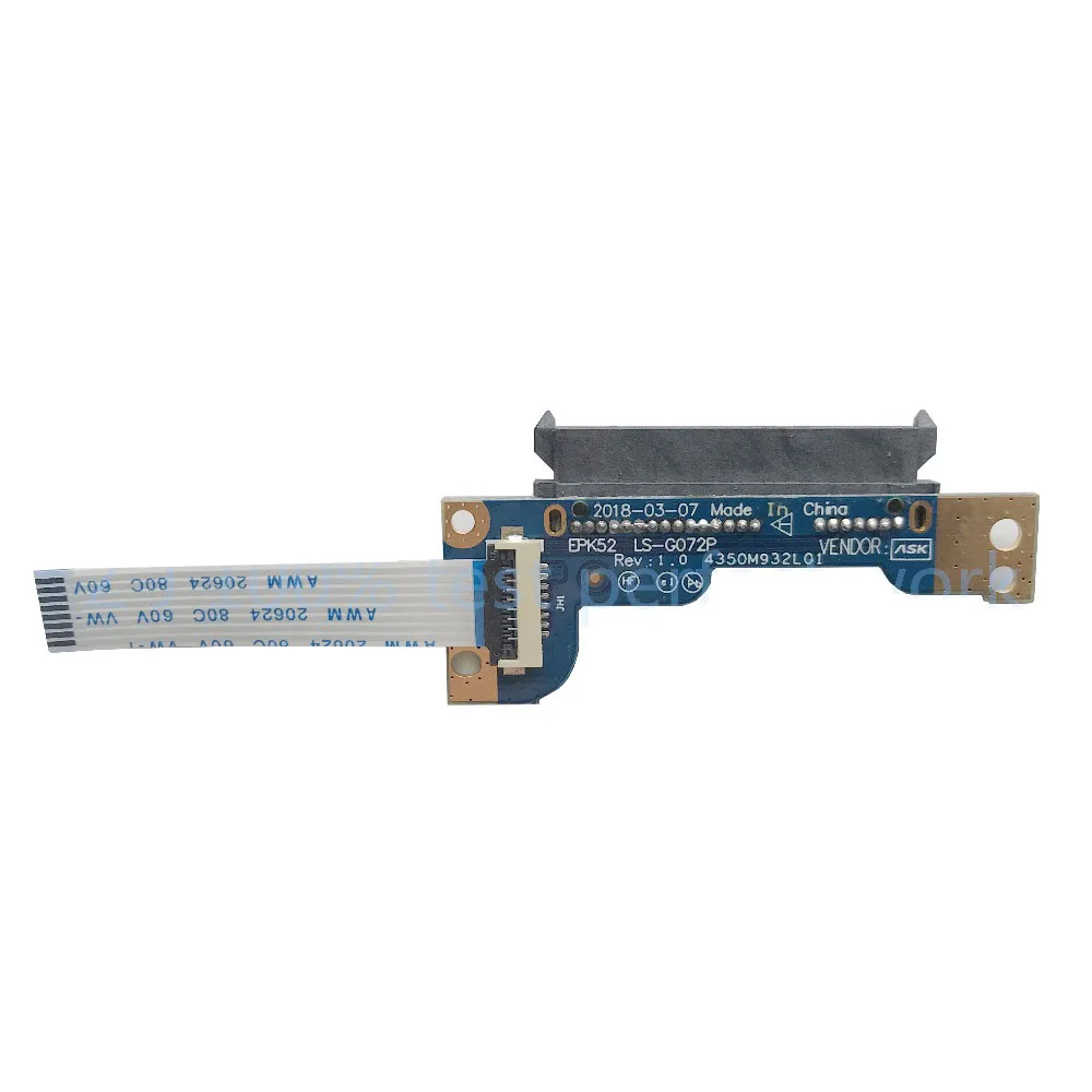 SZWXZY Новинка для Hp 15-DA 15-DB 250 G7 ноутбук HDD жесткий диск Соединительный кабель платы