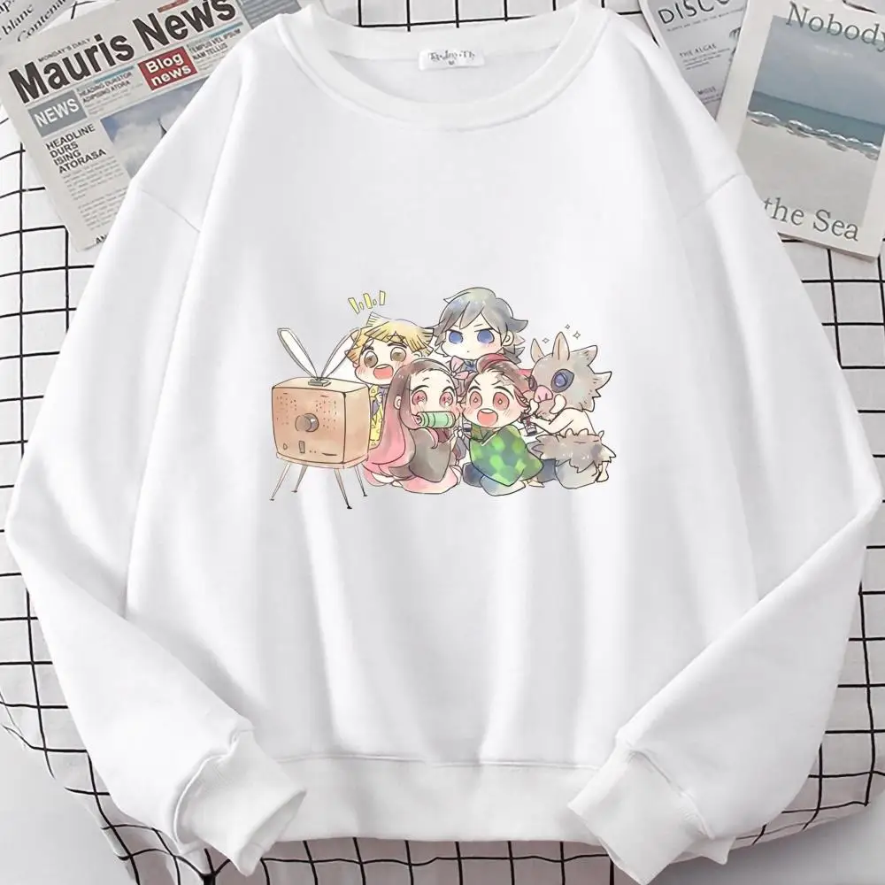 

Demon Slayer Tomioka Giyuu Cool design O-NECK Cotton Sweatshirts with Pocket Casual Unisex Sweater