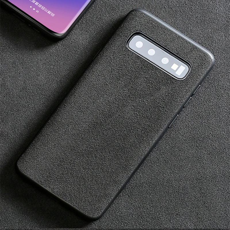 

Italian Alcantara Case for SSamsung Galaxy S20 Ultra S20 S10 S9 S8 Plus Luxury Artificial Leather Phone Cases Note10 Plus 10 9