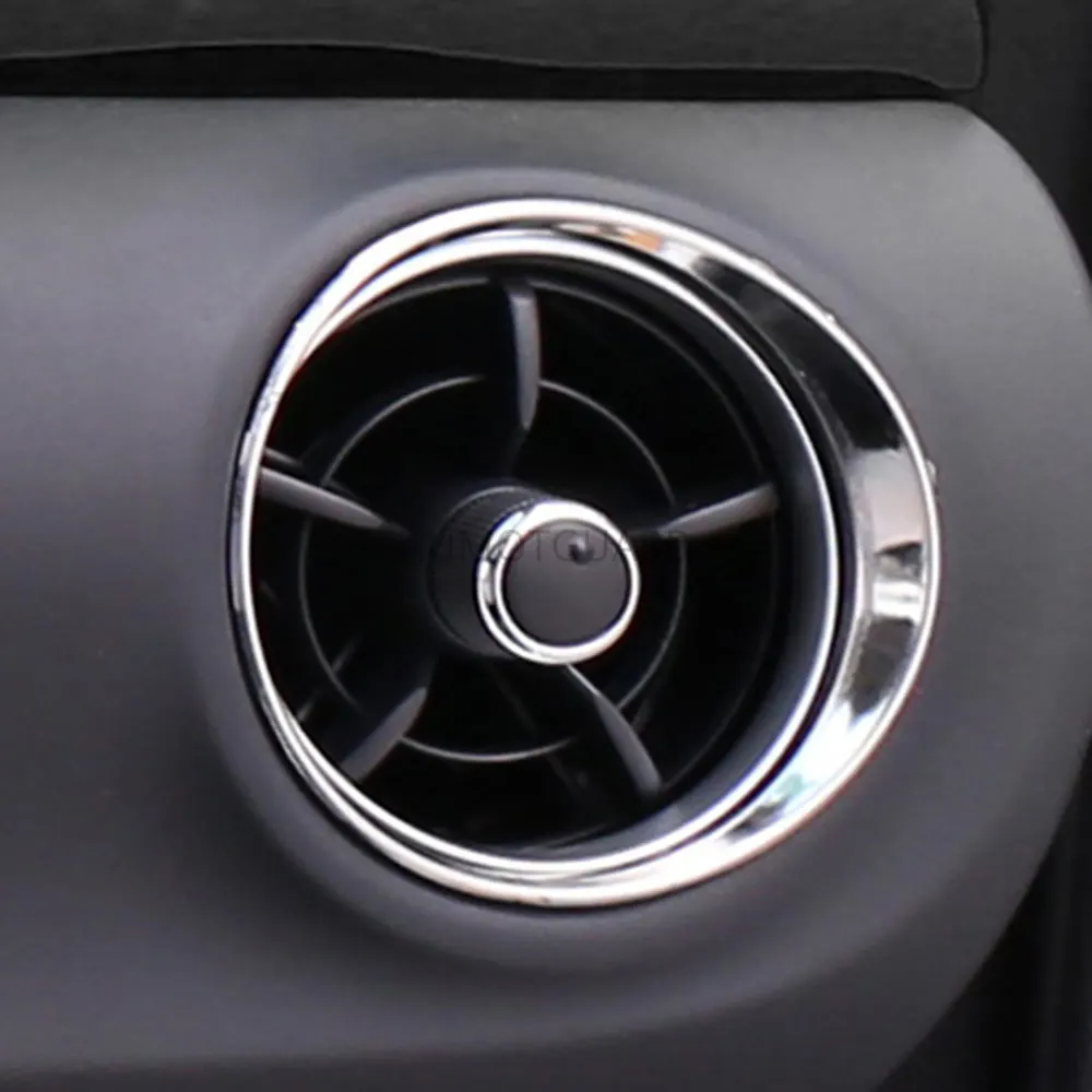 

Car Styling Interior Air Vent Outlet Trim Bezel Moldings Garnish For Toyota Corolla 2017 2018 E170 Accessories