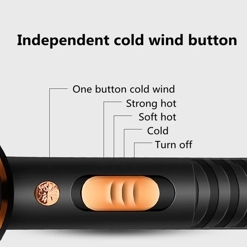Мощный электрический фен с системой защиты от перегрева новая машинка для сушки