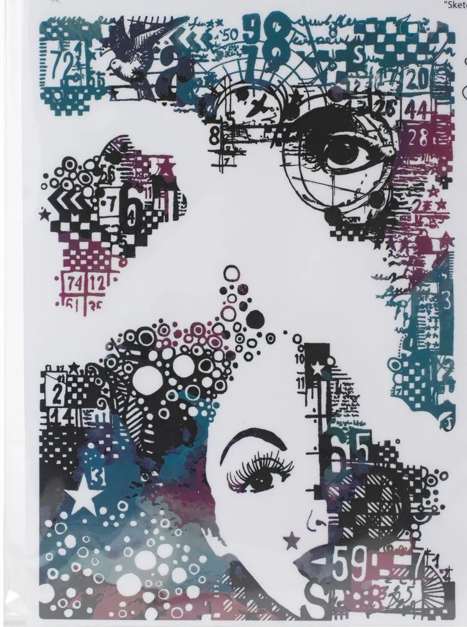 Фон прозрачный штамп для скрапбукинга Прозрачная силиконовая резина Сделай Сам