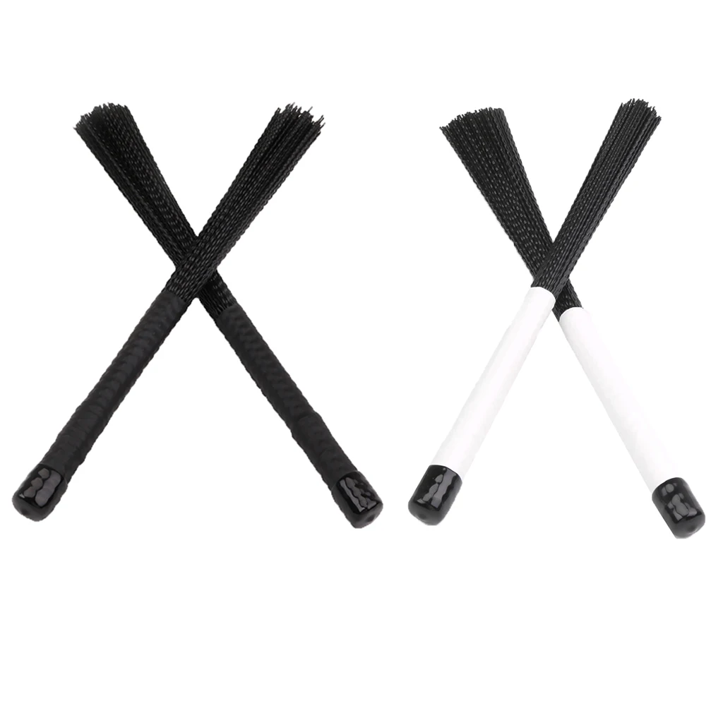 2 шт. телескопические палочки Барабанные нейлоновые барабанные щетки для