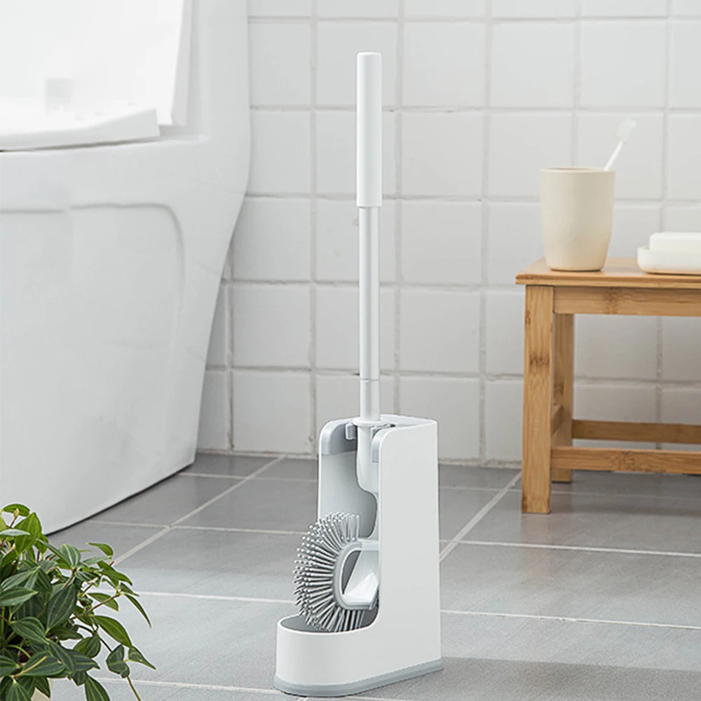 

360 ° тщательной чистки щетки для унитаза с быстрой сушки держатель комплект инструмент для уборки дома для туалетные аксессуары для ванной, ...