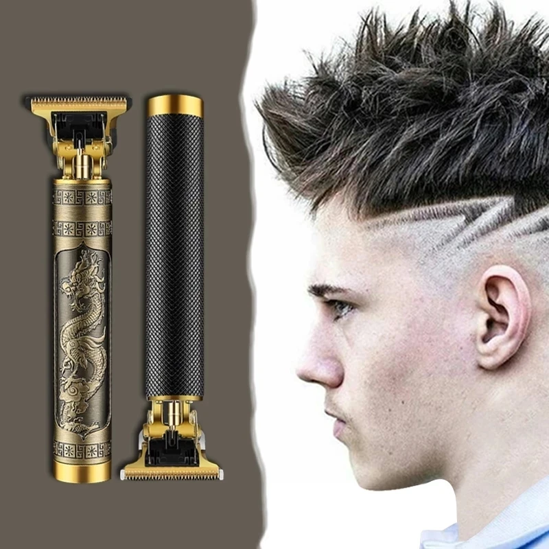 Триммер для стрижки волос и бороды машинка бритья электрическая бритва Мужская